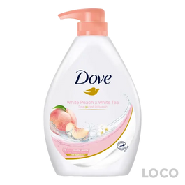 Dove Body Wash White Peach 1000G - Bath &